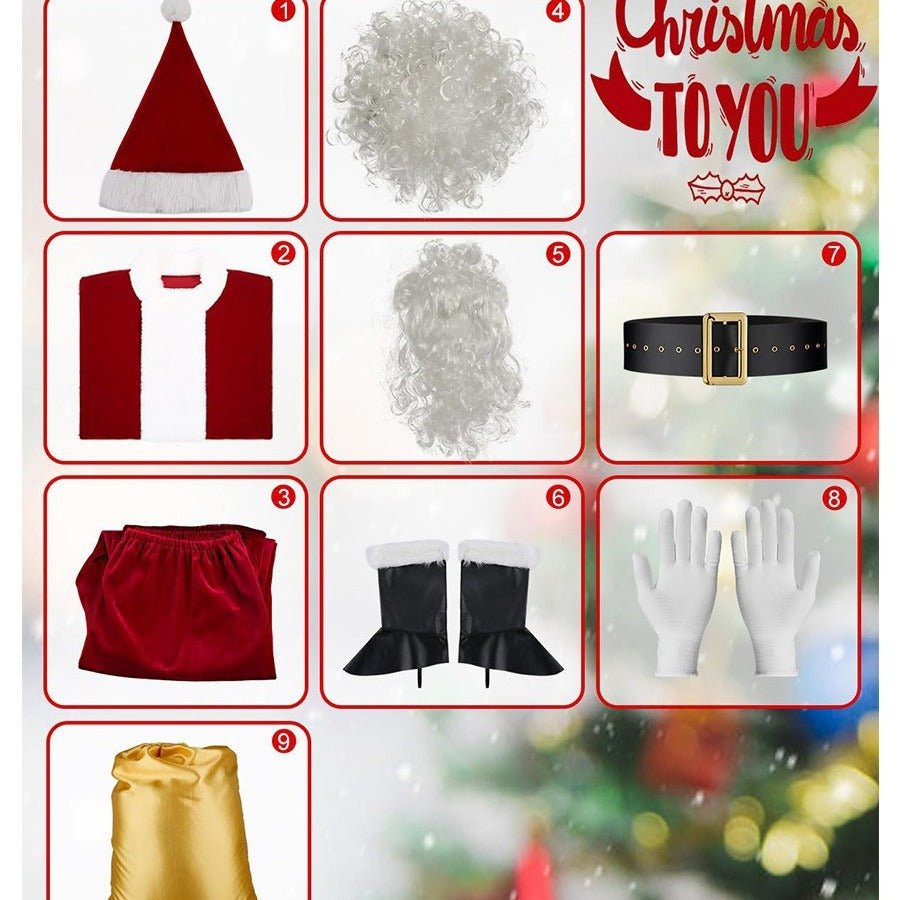 Christmas Santa Claus costume